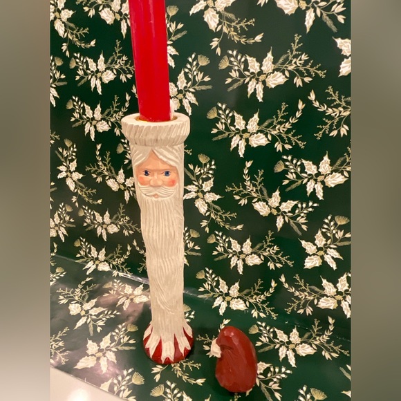 Santa Candlestick - Picture 3 of 4
